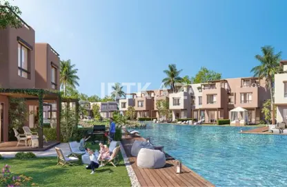 Chalet - 2 Bedrooms - 2 Bathrooms for sale in Hacienda Waters - Qesm Ad Dabaah - North Coast