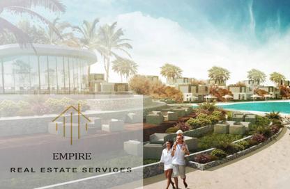 Chalet - 2 Bedrooms - 2 Bathrooms for sale in Azha - Al Ain Al Sokhna - Suez