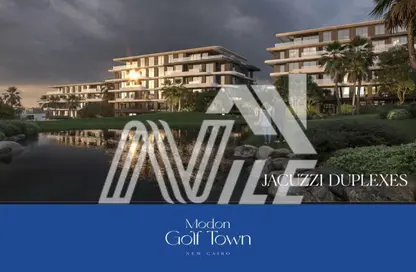 Duplex - 3 Bedrooms - 3 Bathrooms for sale in Modon Golf Town - The 6th Settlement - New Cairo City - Cairo