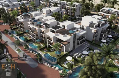 Penthouse - 1 Bedroom - 1 Bathroom for sale in One7 Residence - Hurghada Resorts - Hurghada - Red Sea