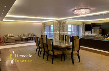 شقة - 5 غرف نوم - 5 حمامات للايجار في سرايات المعادي - حي المعادي - القاهرة