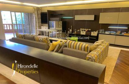 Apartment - 5 Bedrooms - 5 Bathrooms for rent in Sarayat Al Maadi - Hay El Maadi - Cairo