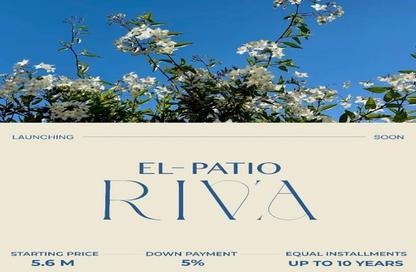 Apartment - 2 - 2 for sale in El Patio Riva - The 6th Settlement - New Cairo City - Cairo