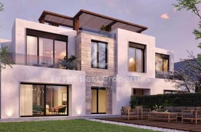 Twin House - 4 - 4 for sale in O West - 6 October Compounds - 6 October City - Giza