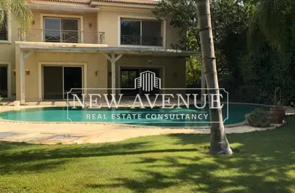 Villa - 4 Bedrooms - 6 Bathrooms for rent in Katameya Heights - El Katameya Compounds - El Katameya - New Cairo City - Cairo