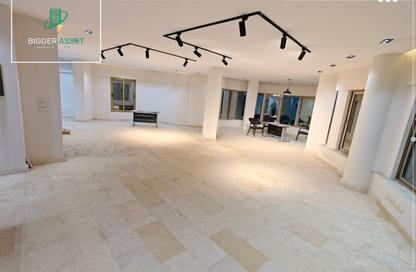 Office Space - Studio - 4 Bathrooms for rent in Street 202 - Degla - Hay El Maadi - Cairo