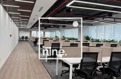 Office Space - Studio - 4 Bathrooms for rent in Cairo Festival City - North Investors Area - New Cairo City - Cairo
