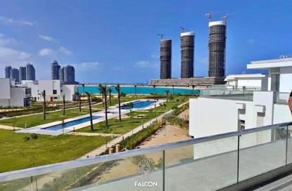 شقة - 3 غرف نوم - 2 حمامات للبيع في مازيرين - مدينة العلمين الجديدة - العلمين - الساحل الشمالي