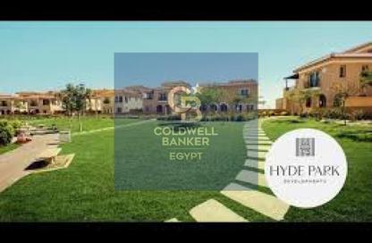 Townhouse - 3 Bedrooms - 3 Bathrooms for sale in Garden Residence - Hyde Park - New Cairo City - Cairo