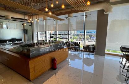 Office Space - Studio - 2 Bathrooms for rent in The Water Way - North Investors Area - New Cairo City - Cairo