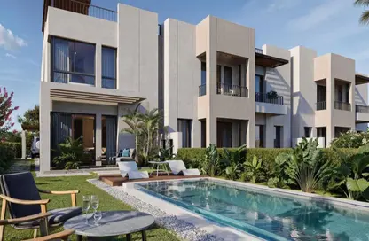 تاون هاوس - 3 غرف نوم - 5 حمامات للبيع في أو ويست - كمبوندات 6 أكتوبر - مدينة 6 أكتوبر - الجيزة