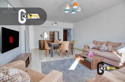 Apartment - 2 Bedrooms - 1 Bathroom for rent in El Rehab Extension - Al Rehab - New Cairo City - Cairo