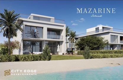 Villa - 4 Bedrooms - 4 Bathrooms for sale in Mazarine - New Alamein City - Al Alamein - North Coast Villa - 4 Bedrooms - 4 Bathrooms for sale in Mazarine - New Alamein City - Al Alamein - North Coast