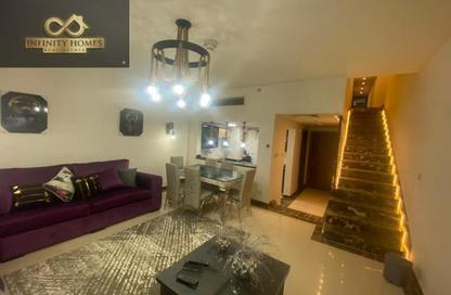 Duplex - 2 Bedrooms - 3 Bathrooms for rent in Porto New Cairo - 5th Settlement Compounds - The 5th Settlement - New Cairo City - Cairo
