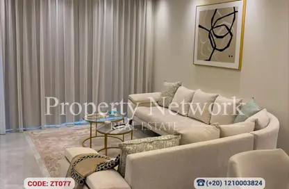 Apartment - 2 Bedrooms - 2 Bathrooms for rent in Lake View Residence - 5th Settlement Compounds - The 5th Settlement - New Cairo City - Cairo