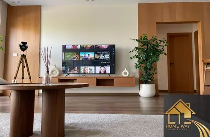 Apartment - 2 Bedrooms - 2 Bathrooms for rent in Lake View Residence - 5th Settlement Compounds - The 5th Settlement - New Cairo City - Cairo