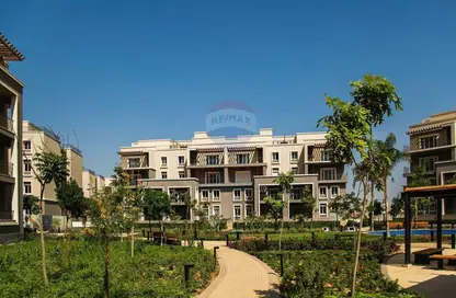 Apartment - 2 Bedrooms - 3 Bathrooms for rent in October Plaza - 6 October Compounds - 6 October City - Giza