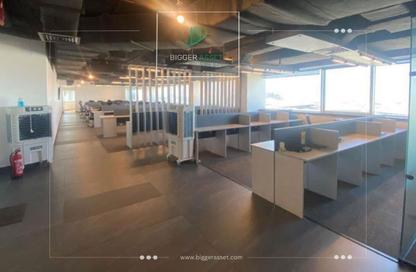 Office Space - Studio - 3 Bathrooms for rent in V90 - North Teseen St. - The 5th Settlement - New Cairo City - Cairo