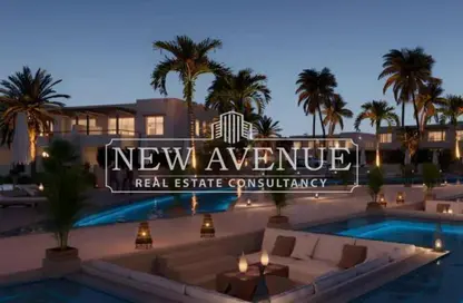 Chalet - 2 Bedrooms - 2 Bathrooms for sale in Hacienda West - Ras Al Hekma - North Coast