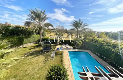 Apartment - 3 Bedrooms - 3 Bathrooms for rent in Katameya Heights - El Katameya Compounds - El Katameya - New Cairo City - Cairo