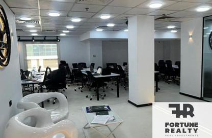 Office Space - Studio - 1 Bathroom for rent in Bank Center Street - South Teseen St. - The 5th Settlement - New Cairo City - Cairo