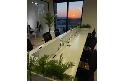 Office Space - 3 Bedrooms - 2 Bathrooms for rent in Hyde Park Business District Mall - South Teseen St. - The 5th Settlement - New Cairo City - Cairo