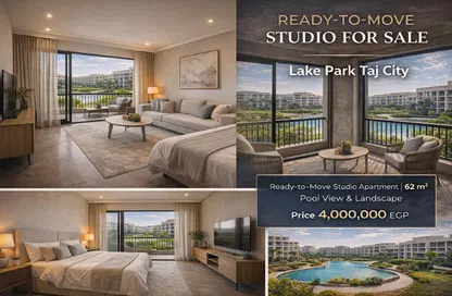 Apartment - Studio - 1 Bathroom for sale in Taj City - 5th Settlement Compounds - The 5th Settlement - New Cairo City - Cairo