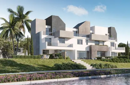 تاون هاوس - 4 غرف نوم - 4 حمامات للبيع في ريفرز - مدينة زايد الجديدة - الشيخ زايد - الجيزة