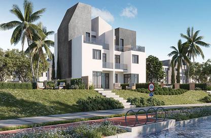 Townhouse - 4 Bedrooms - 4 Bathrooms for sale in Rivers - New Zayed City - Sheikh Zayed City - Giza