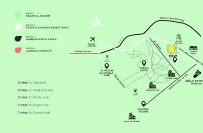 شقة - 3 - 3 للبيع في ناميا وست - الشيخ زايد - الجيزة