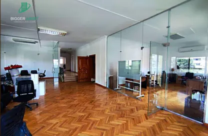 Office Space - 4 Bedrooms - 2 Bathrooms for rent in Street 218 - Degla - Hay El Maadi - Cairo
