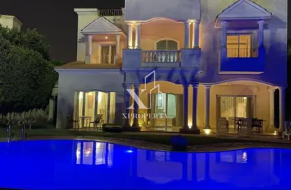 فيلا - 8 غرف نوم - 7 حمامات للبيع في الروضة - طريق الواحات - مدينة 6 أكتوبر - الجيزة