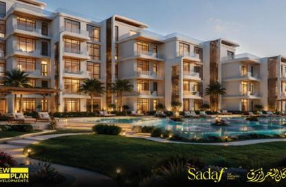 Chalet - 1 Bedroom - 1 Bathroom for sale in Marseilia Beach 1 - Marseilia - Markaz Al Hamam - North Coast