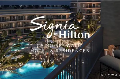 مساحات مكتبية - 2 غرف نوم - 2 حمامات للبيع في سكاى واك - طريق مصر اسكندرية الصحراوي - الجيزة