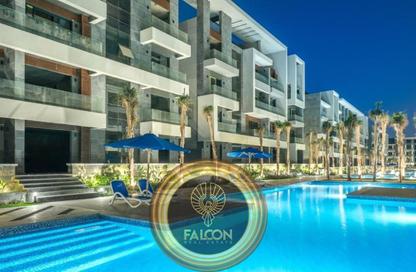 Apartment - 2 Bedrooms - 1 Bathroom for sale in El Patio Riva - The 6th Settlement - New Cairo City - Cairo