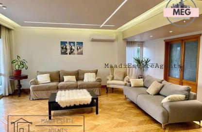 Apartment - 3 Bedrooms - 3 Bathrooms for rent in Sarayat Al Maadi - Hay El Maadi - Cairo