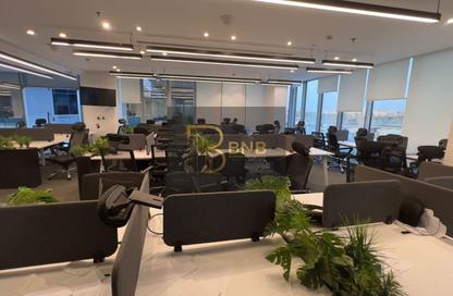 Office Space - Studio - 4 Bathrooms for rent in South Teseen St. - The 5th Settlement - New Cairo City - Cairo