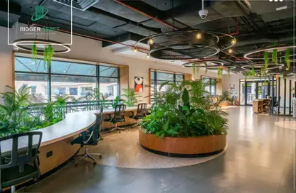 Office Space - Studio - 6 Bathrooms for rent in Street 70 - District 1 - The 5th Settlement - New Cairo City - Cairo