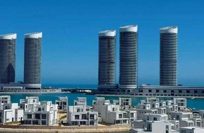شقة - 3 غرف نوم - 3 حمامات للبيع في ذا جيت تاورز - مدينة العلمين الجديدة - العلمين - الساحل الشمالي