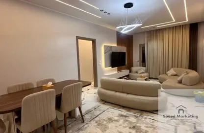 Apartment - 2 Bedrooms - 2 Bathrooms for rent in Galleria Moon Valley - South Investors Area - New Cairo City - Cairo