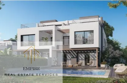 Twin House - 3 Bedrooms - 4 Bathrooms for sale in Palm Hills New Cairo - 5th Settlement Compounds - The 5th Settlement - New Cairo City - Cairo