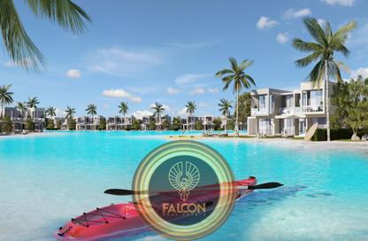 Chalet - 2 Bedrooms - 2 Bathrooms for sale in Azha North - Ras Al Hekma - North Coast