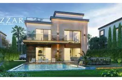 تاون هاوس - 4 غرف نوم - 4 حمامات للبيع في ازار 2 - كمبوندات التجمع الخامس - التجمع الخامس - مدينة القاهرة الجديدة - القاهرة