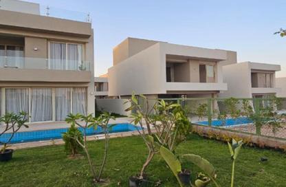 Villa - 4 Bedrooms - 4 Bathrooms for sale in Palm Villa - Al Wahat Road - 6 October City - Giza