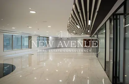 Office Space - 7+ Bedrooms - 2 Bathrooms for rent in Bank Center Street - South Teseen St. - The 5th Settlement - New Cairo City - Cairo