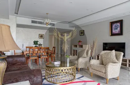 Apartment - 3 Bedrooms - 2 Bathrooms for rent in Lake View Residence - 5th Settlement Compounds - The 5th Settlement - New Cairo City - Cairo