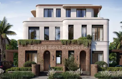 Villa - 5 Bedrooms - 6 Bathrooms for sale in Crescent Walk - 5th Settlement Compounds - The 5th Settlement - New Cairo City - Cairo