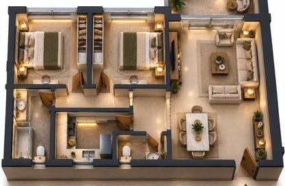 Apartment - 2 - 2 for sale in Taj City - 5th Settlement Compounds - The 5th Settlement - New Cairo City - Cairo Apartment - 2 - 2 for sale in Taj City - 5th Settlement Compounds - The 5th Settlement - New Cairo City - Cairo