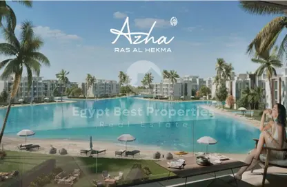 Chalet - 3 Bedrooms - 4 Bathrooms for sale in Azha North - Ras Al Hekma - North Coast