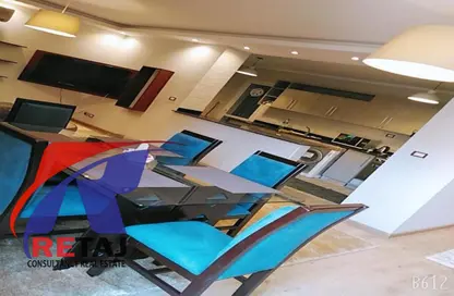 Apartment - 3 Bedrooms - 3 Bathrooms for rent in Omar Ibn Al Khattab St. - Rehab City Forth Phase - Al Rehab - New Cairo City - Cairo